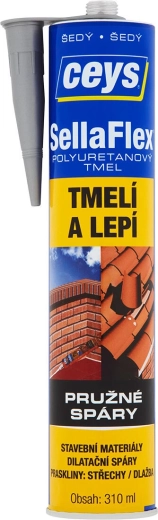 Polyurethanfugemasse grå 310 ml CEYS Sellaflex