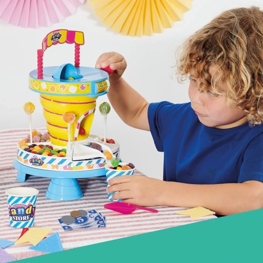 Interaktiv dispenser med sjov betjening