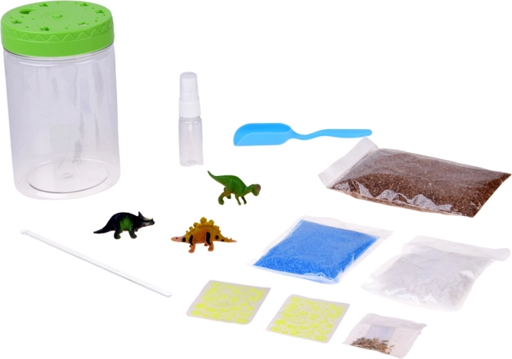 Komplet DIY-indhold til din egen dinosaurscene