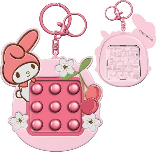 My Melody nøglering med labyrint