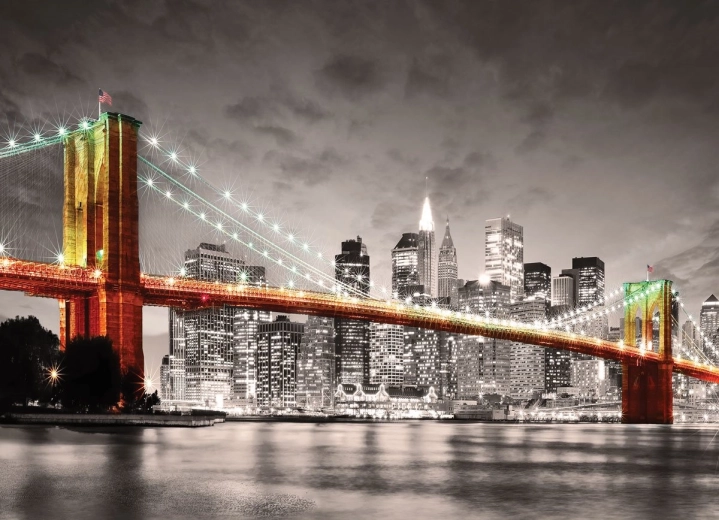 EUROGRAPHICS puslespil Brooklyn Bridge i New York - 1000 brikker