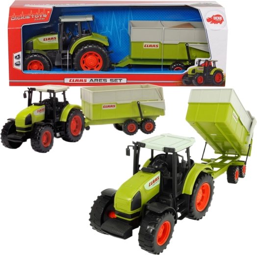 Dickie Claas Ares-traktor med tipanhænger 55 cm