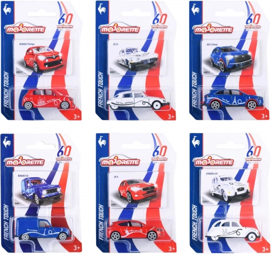 Majorette French Touch Premium Cars – metalmodelbil 1:64