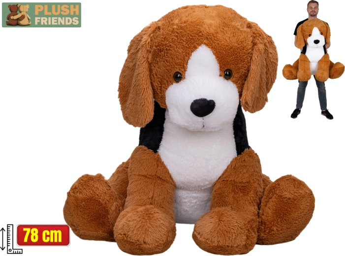 Plush Friends plyshund 78 cm