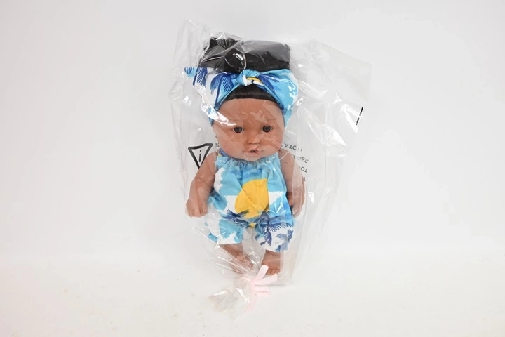SmilyPlay mørkhåret dukke med afrofrisure 26 cm