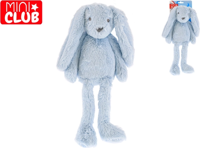 Mini Club plysbamse kanin blå 30 cm