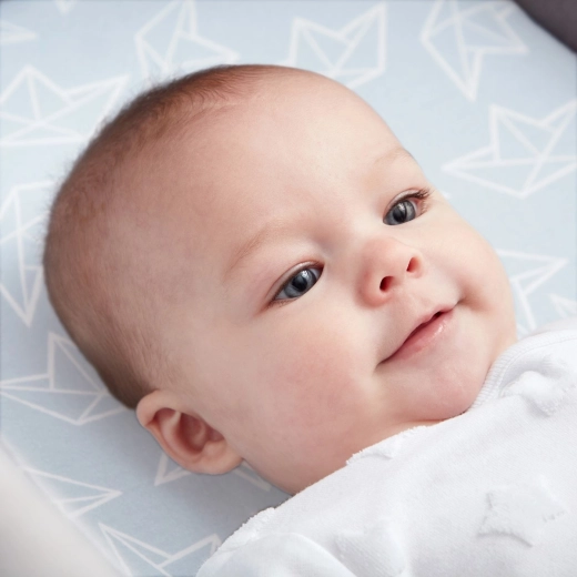 100% bomuld behagelig for babyen