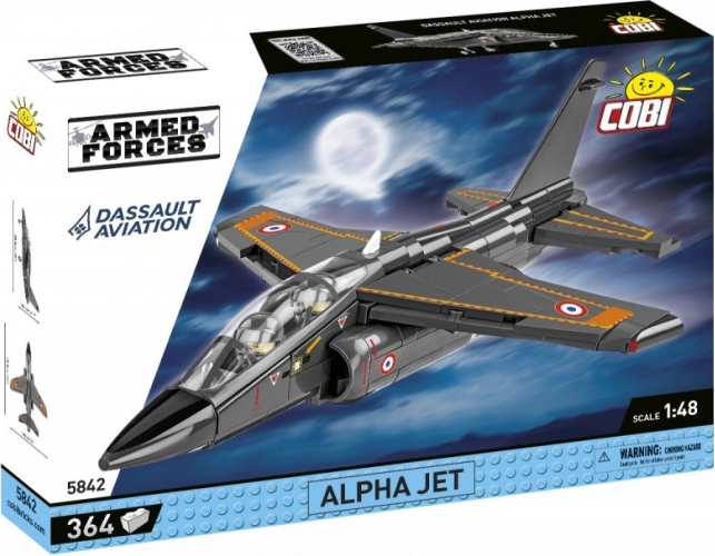 Væbnede Styrker Alpha Jet - Byggesæt 364 dele
