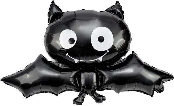 Folieballon med flagermus