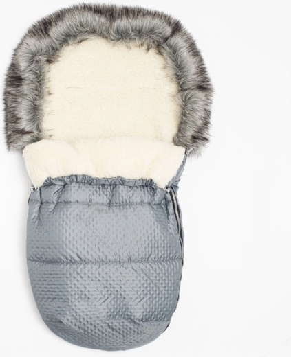Vinterfodpose med uld New Baby Lux Wool, grafit