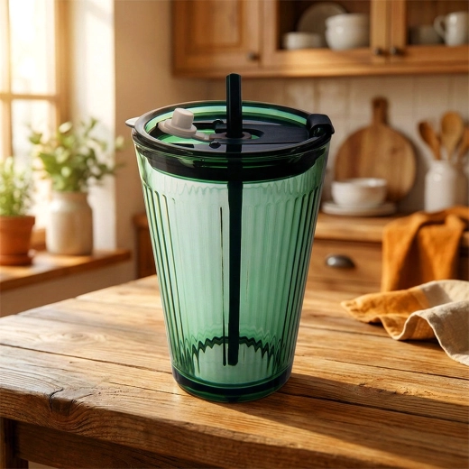 Riflet glas for sikker greb