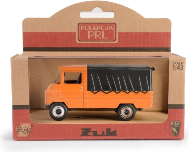 FSC Żuk bilmodel brun 1:43