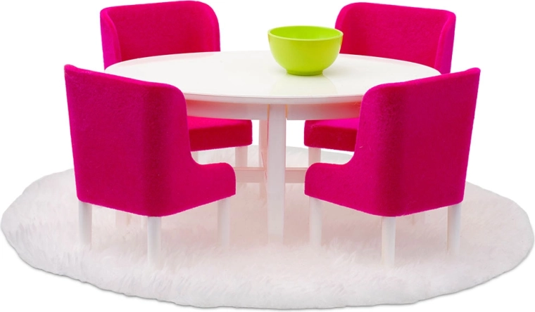 Spisestuesæt til Lundby dukkehus