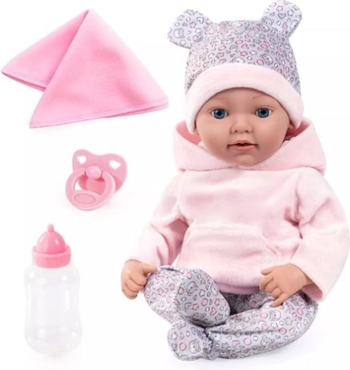 Bayer reborn-babydukke 38 cm med tilbehør