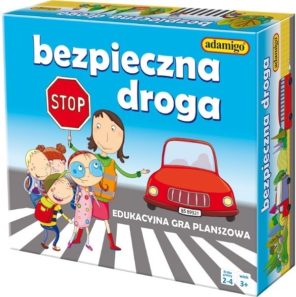 Sikker vej - læringsbrætspil for børn