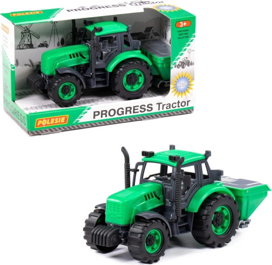 Børnetraktor Progress med gødningsspreder - 1 stk.