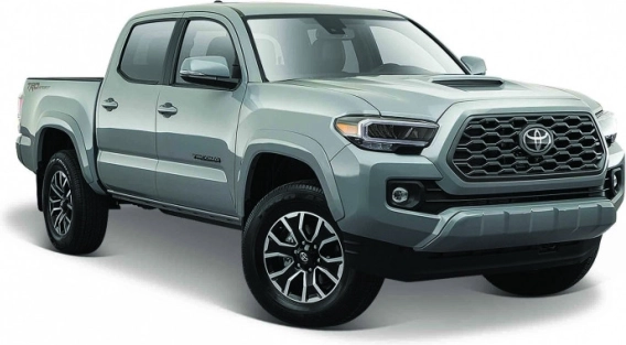 Modelbil TOYOTA Tacoma TRD 2023 1:24 grå