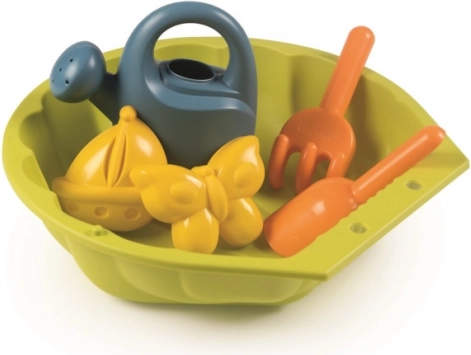 SMOBY sandkasse med tilbehør