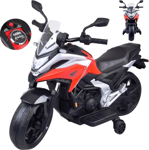 Elektrisk børnemotorcykel HONDA NC750X med batteri og lyde