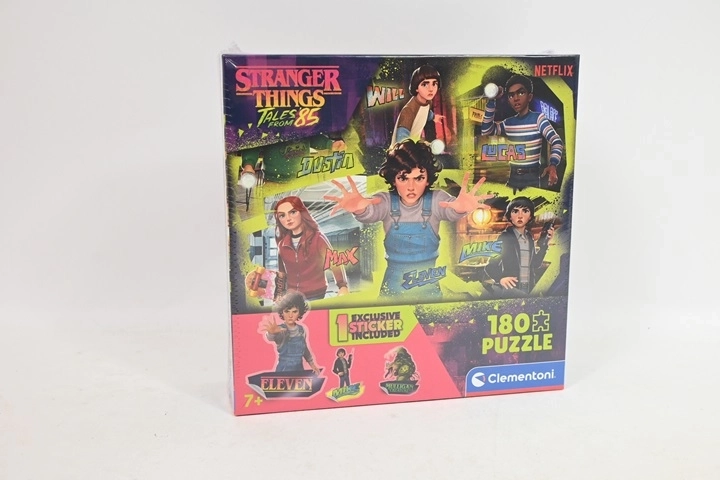 Clementoni puslespil Stranger Things 180 brikker i firkantet æske