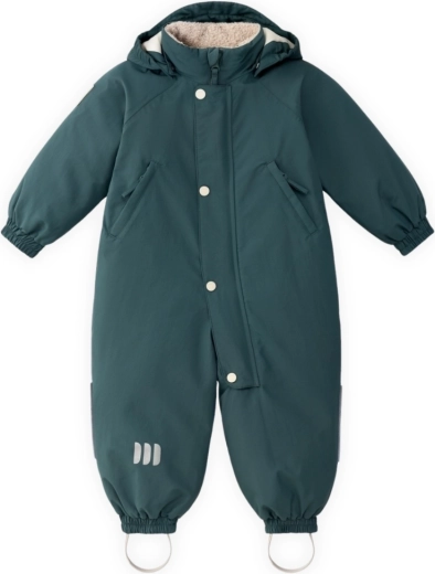 Leokid vinterkedeldragt Linn Pine Green str. 80 (12–18 måneder)