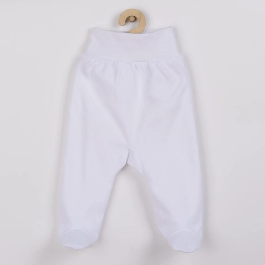 Babyhalvbukser New Baby Classic II hvide