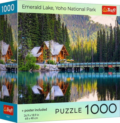 Puslespil TREFL Emerald Lake 1000 brikker