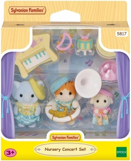 Sylvanian Families koncert i børnehaven legesæt