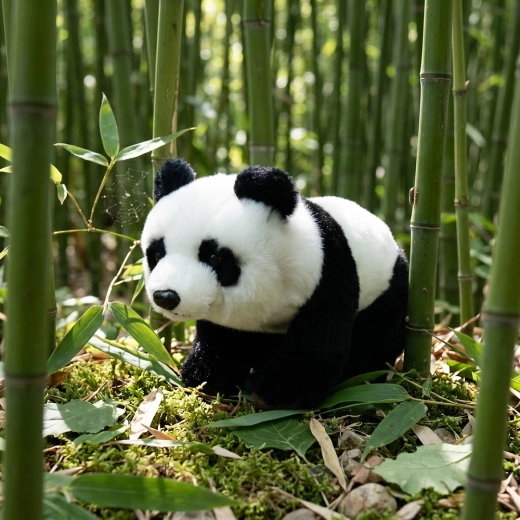 Realistisk pandaudseende