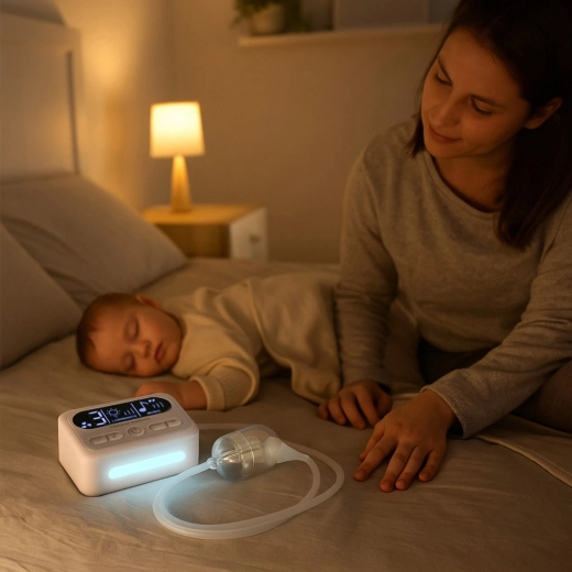 Lydsvag drift, natlampe og beroligende melodier