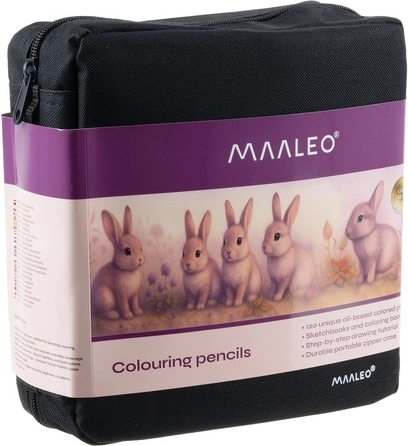 Elegant organiseret lynlåsetui