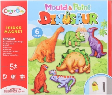 Fremstilling af dinosaur-magneter – kreativt sæt til børn