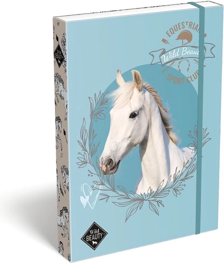 LizzyCard Wild Beauty omslag til hæfter A4