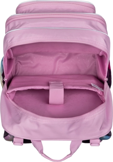 Ergonomisk rygsæk med 3 rum og lomme til 15" laptop