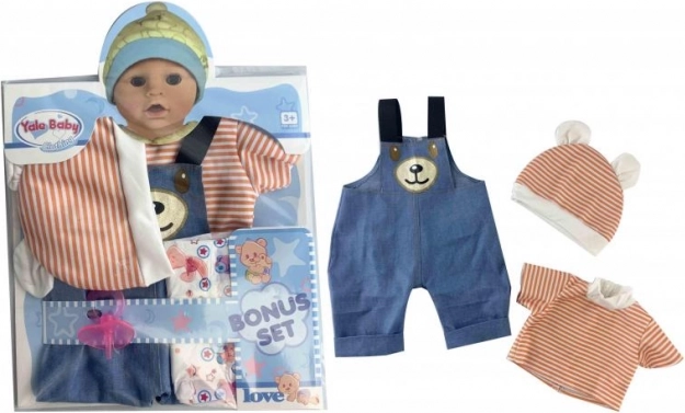 Plejo kjole til dukke 40–43 cm