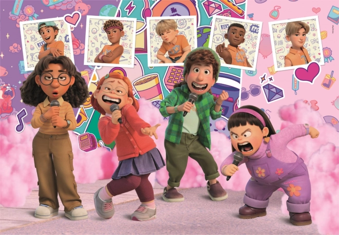 Disney puslespil Forvandlingen 104 brikker – Clementoni SuperColor