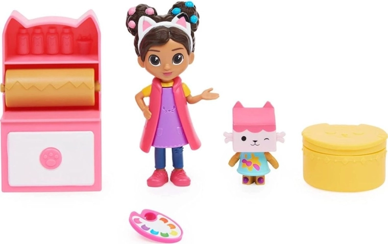 Gabby’s Dollhouse lille legesæt – kunstatelier