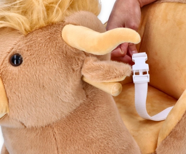 Komfortabelt sæde til små ryttere