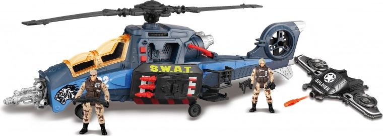 Børne helikopter med figurer og effekter