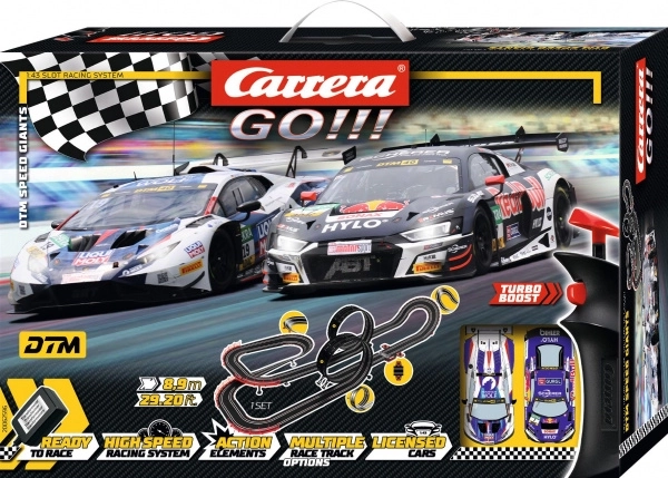 Bilbane CARRERA GO!!! DTM Speed Giants 8,9 m med loop