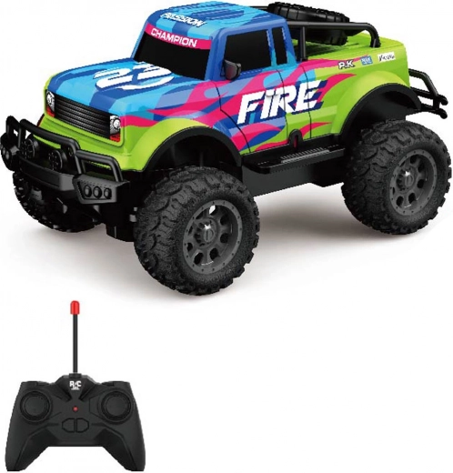 lysende RC-bil Fire med fjernbetjening 23 cm
