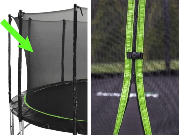 Lean Sport Pro indvendigt sikkerhedsnet til trampolin 14 ft (426 cm)