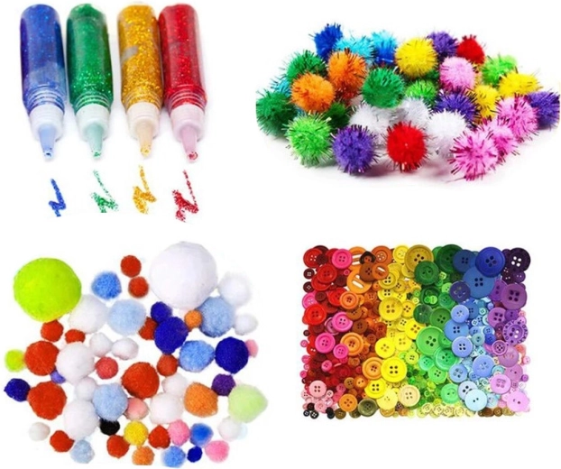 Glitterlim til effektfuld pynt