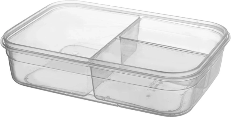 Tre aftagelige rum for orden og friskhed