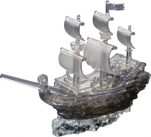 3D Krystal puslespil Piratskib 101 dele