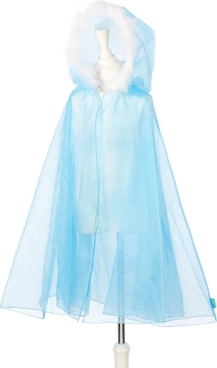 Børnekappe isdronning 3–4 år 98–104 cm