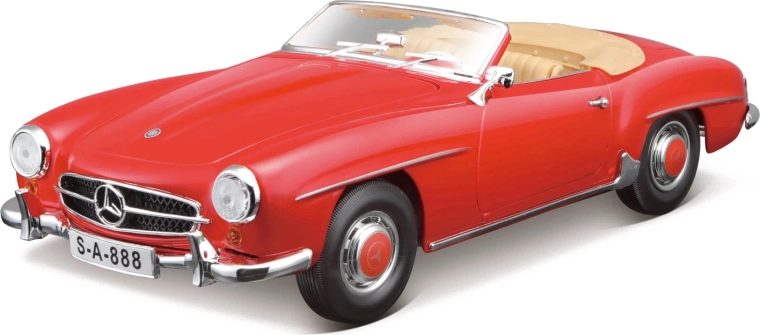 Maisto Mercedes-Benz 190SL 1955 rød 1:18