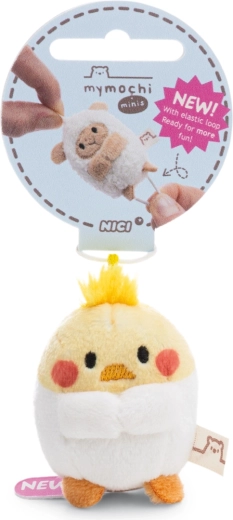 plysvedhæng NICI MyMochi kakadue Chipsy 5 cm med elastisk løkke