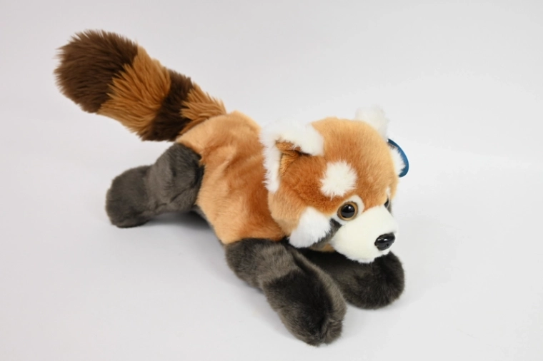 Plys-rød panda 30 cm