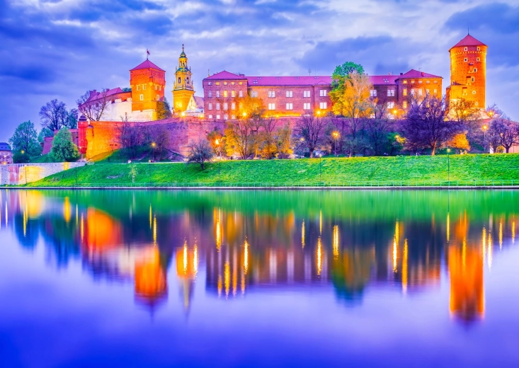 Enjoy puslespil Wawel-slottet i Kraków 1000 brikker